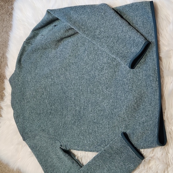 Men's J Crew half zip fleece pullover- medium - Picture 7 of 9